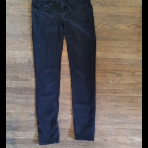 *Sold* Black soft twill leggings Rag & Bone 27 - Picture 3 of 9